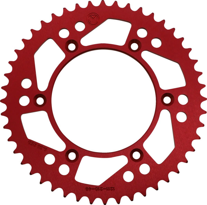 Moose Offroad Hard-parts Rear Aluminium Sprocket - Red - 1211-210-48-13