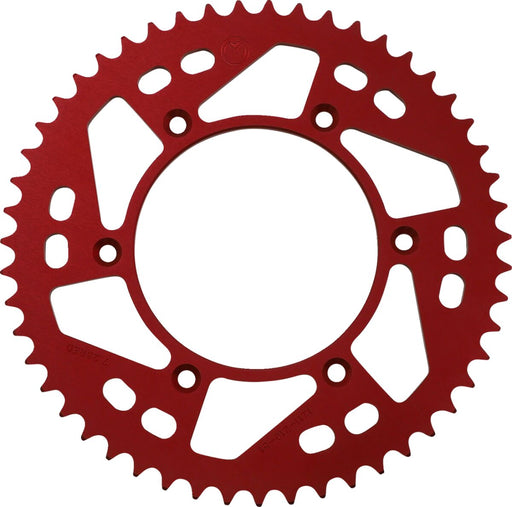 Moose Offroad Hard-parts Rear Aluminium Sprocket - Red - 1211-210-51-13