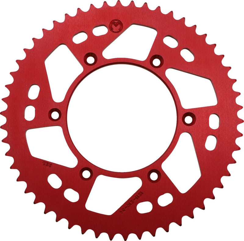 Moose Offroad Hard-parts Rear Aluminium Sprocket - Red - 1211-210-54-13