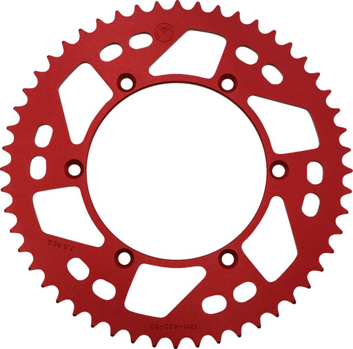 Moose Offroad Hard-parts Rear Aluminium Sprocket - Red - 1211-822-52-13