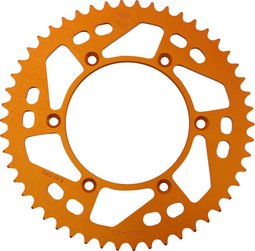 Moose Offroad Hard-parts Rear Aluminium Sprocket - Orange - 1211-897-50-14
