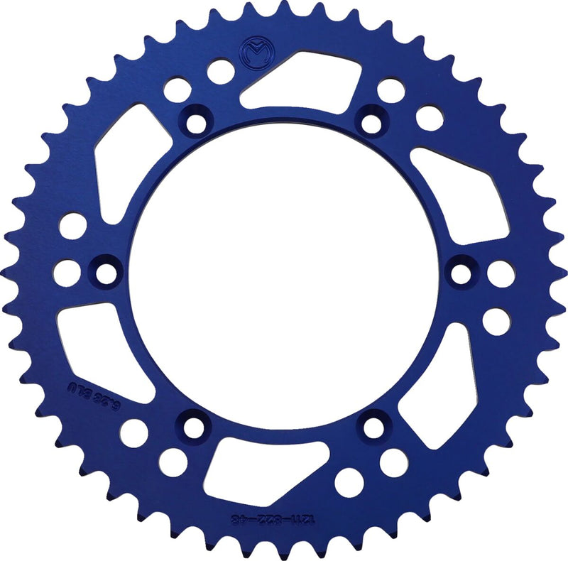 Moose Offroad Hard-parts Rear Aluminium Sprocket - Blue - 1211-822-48-12
