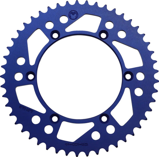 Moose Offroad Hard-parts Rear Aluminium Sprocket - Blue - 1211-822-49-12