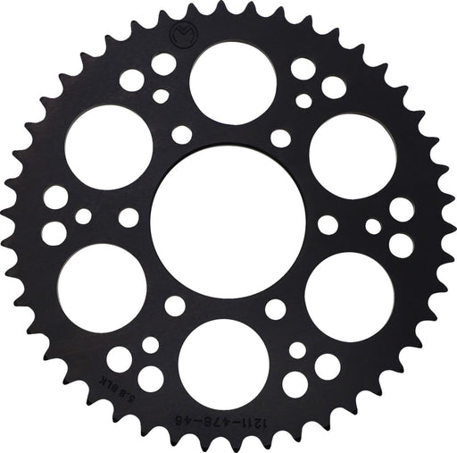 Moose Offroad Hard-parts Rear Aluminium Sprocket - Black - 1211-478-46-10
