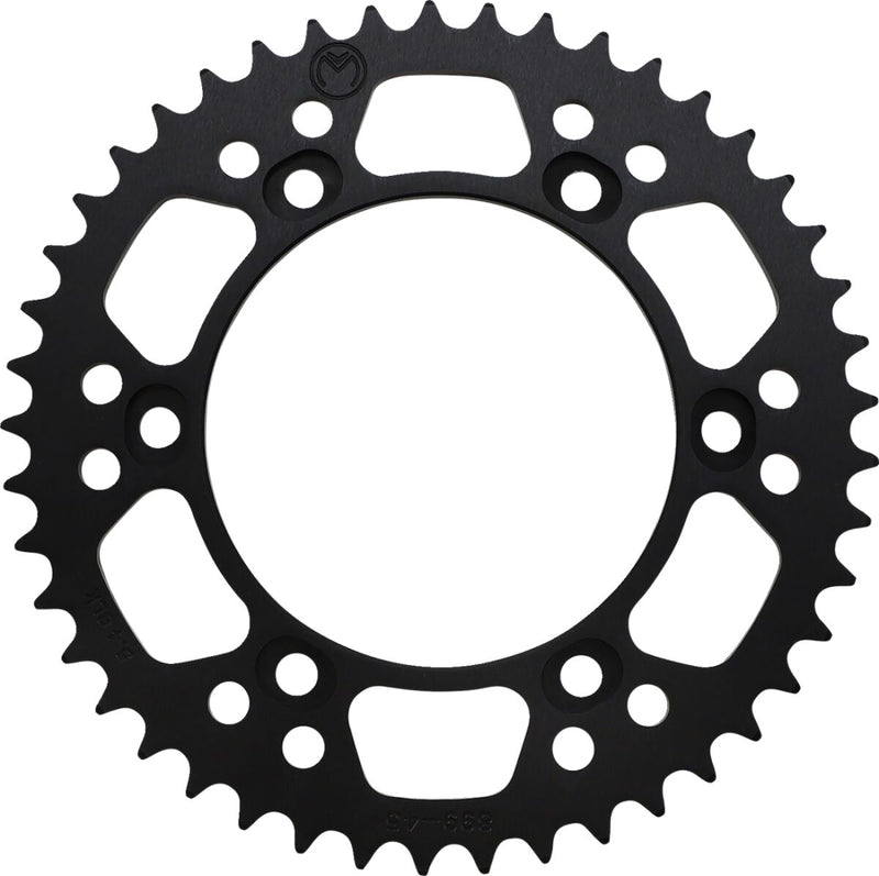 Moose Offroad Hard-parts Rear Aluminium Sprocket - Black - 1211-899-45-10