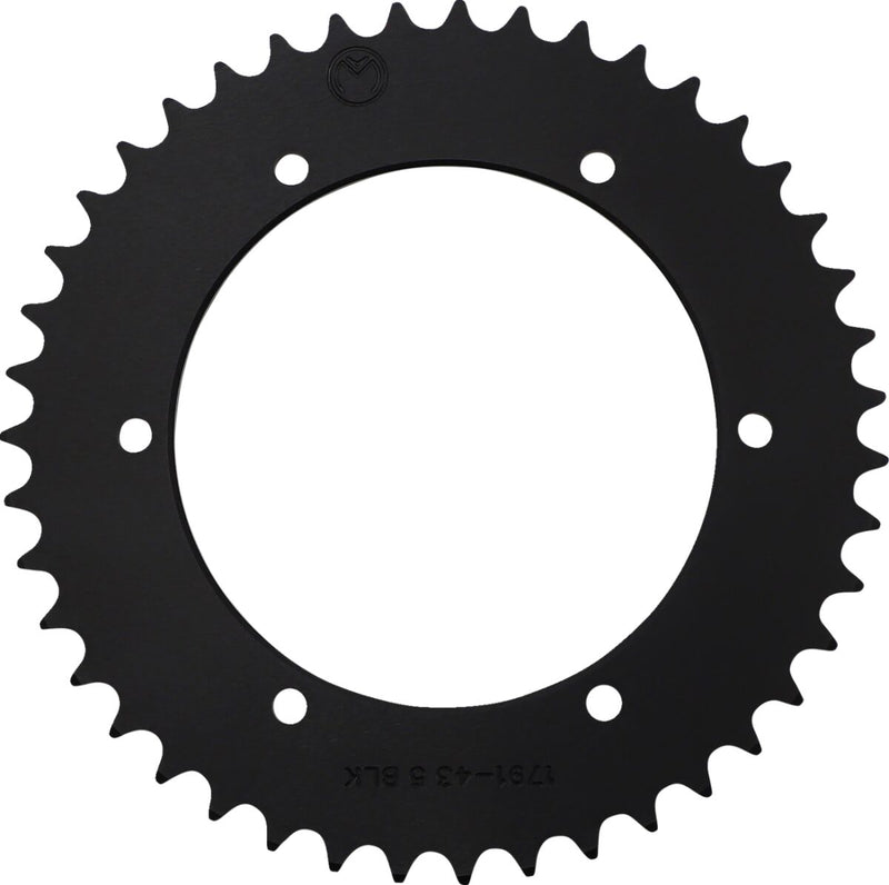 Moose Offroad Hard-parts Rear Aluminium Sprocket - Black - 1211-1791-43-10