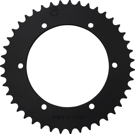 Moose Offroad Hard-parts Rear Aluminium Sprocket - Black - 1211-1791-43-10