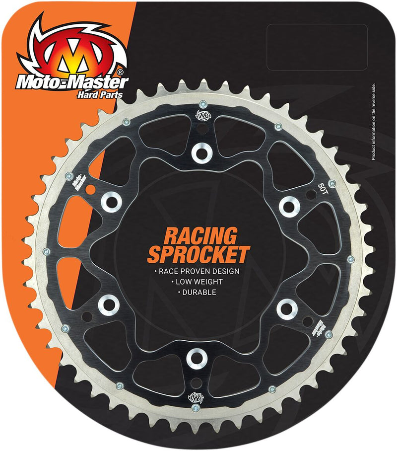Moto-Master Fusion Dual Rear Sprocket - 520 - Black - Drive - 62.007.32.50