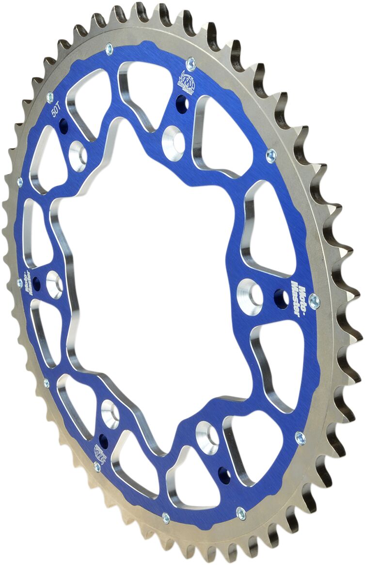 Moto-Master Fusion Dual Rear Sprocket - 520 - Blue - Drive - 62.007.34.50