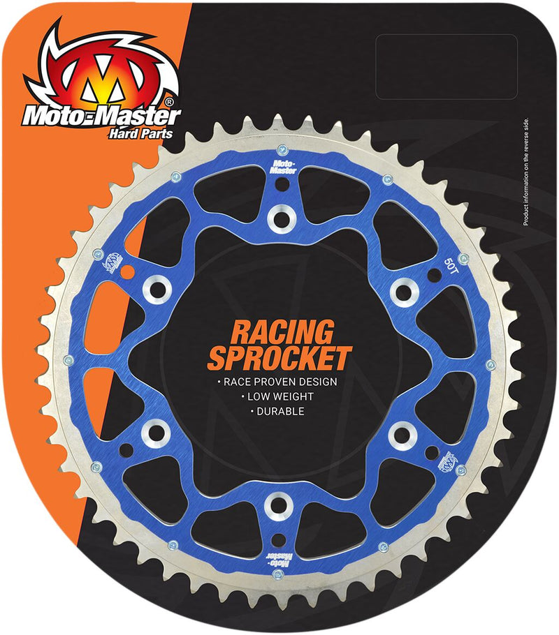 Moto-Master Fusion Dual Rear Sprocket - 520 - Blue - Drive - 62.007.34.50