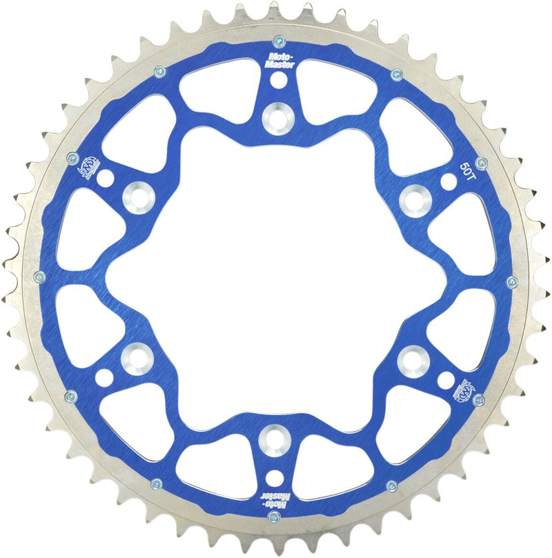 Moto-Master Fusion Dual Rear Sprocket - 520 - Blue - Drive - 62.007.34.51