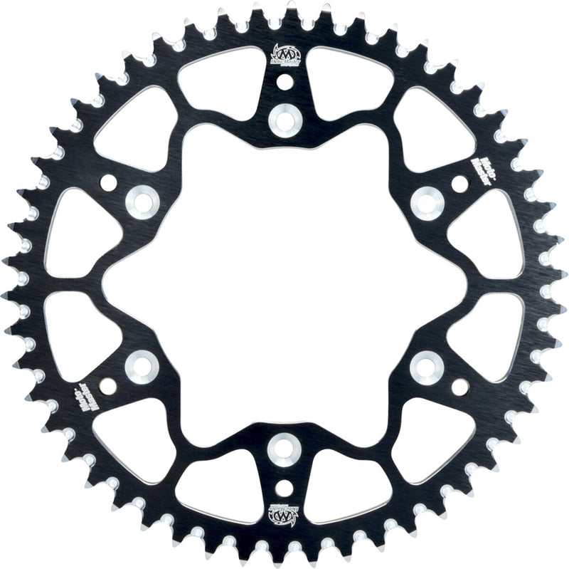Moto-Master 7075 Aluminium Rear Sprocket - 520 - Black - Drive - 62.009.22.48