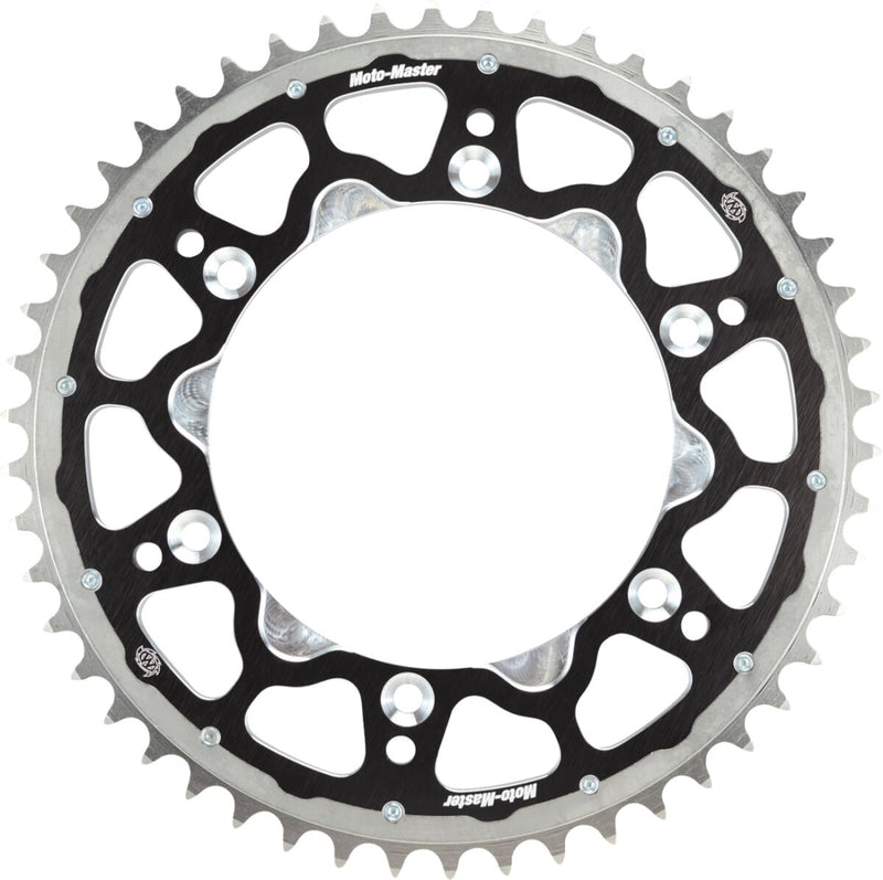 Moto-Master Fusion Series Dual Ring Rear Sprocket - 520 - Black - Drive - 62.009.32.51