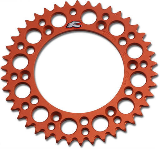 RENTHAL Ultralight Rear Sprocket - Orange - 224U-520-42GPOR