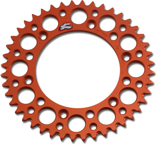 RENTHAL Ultralight Rear Sprocket - Orange - 224U-520-44GPOR