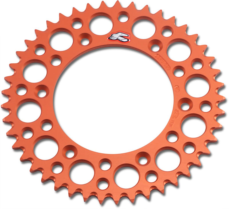 RENTHAL Ultralight Rear Sprocket - Orange - 224U-520-45GPOR