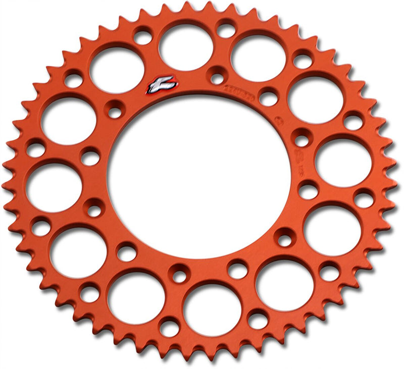 RENTHAL Ultralight Rear Sprocket - Orange - 224U-520-52GPOR