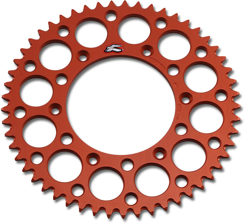 RENTHAL Ultralight Rear Sprocket - Orange - 224U-520-53GPOR