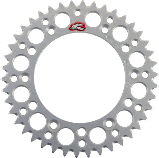 RENTHAL Rear Aluminium Sprocket - Silver