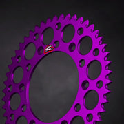 RENTHAL Ultralight Rear Sprocket - Purple - 224U-520-48GPPE