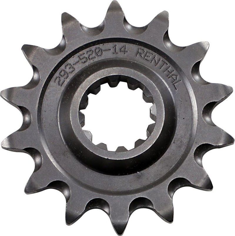 RENTHAL Front Sprocket - Natural, Countershaft - 520 - 293--520-14GP
