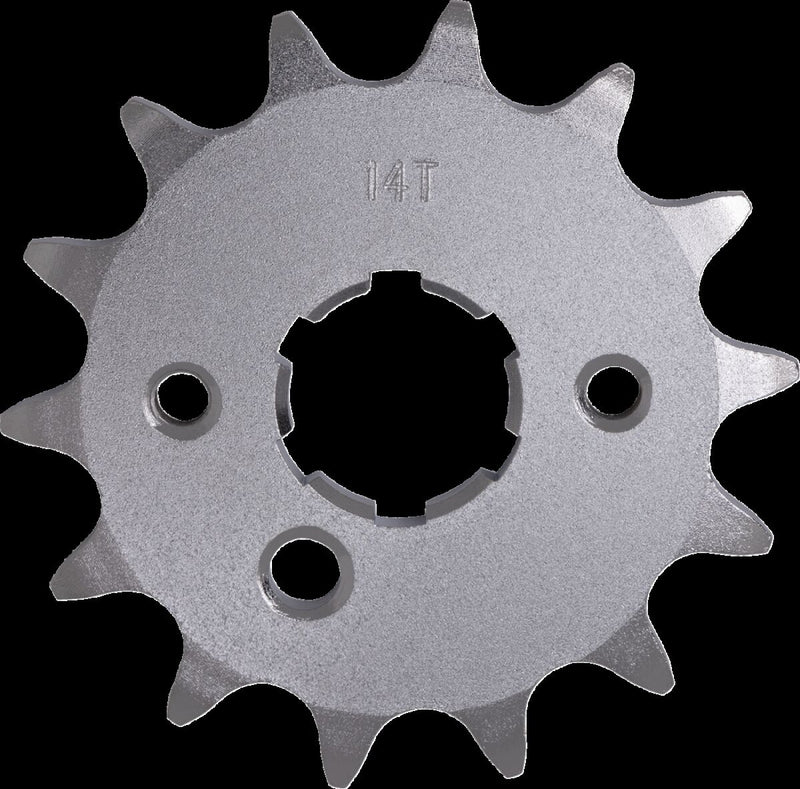 Moose Offroad Hard-parts Front Sprocket - Natural, Countershaft - 520 - 26-2112-14CRMO
