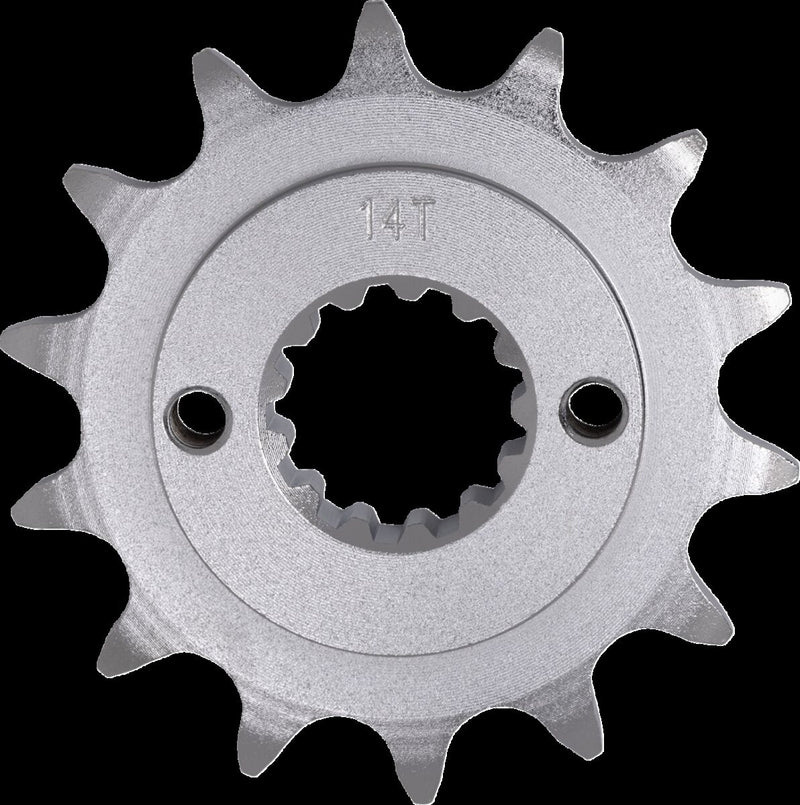 Moose Offroad Hard-parts Front Sprocket - Natural, Countershaft - 520 - 26-2137-14CRMO