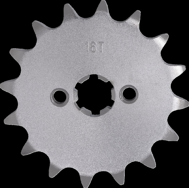 Moose Offroad Hard-parts Front Sprocket - Natural, Countershaft - 420 - 26-3109-16CRMO