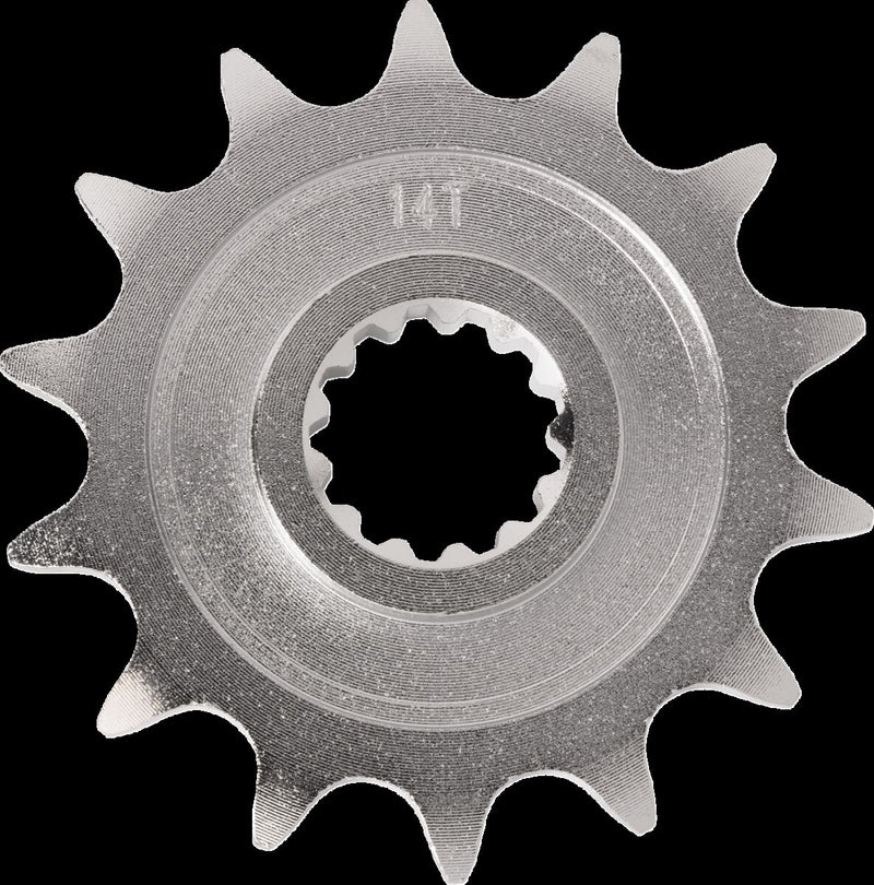 Moose Offroad Hard-parts Front Sprocket - Natural, Countershaft - 520 - 26-3132-14CRMO