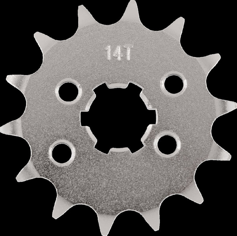 Moose Offroad Hard-parts Front Sprocket - Natural, Countershaft - 428 - 26-4144-14CRMO