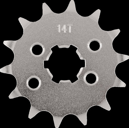 Moose Offroad Hard-parts Front Sprocket - Natural, Countershaft - 428 - 26-4144-14CRMO
