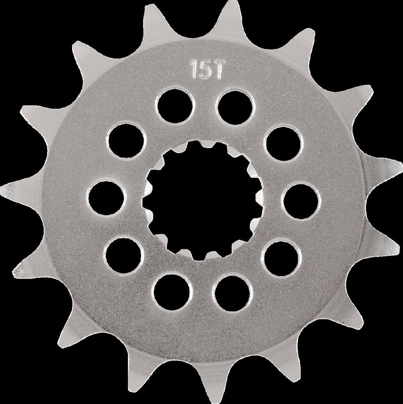 Moose Offroad Hard-parts Front Sprocket - Natural, Countershaft - 520 - D26-2153-15CRMO