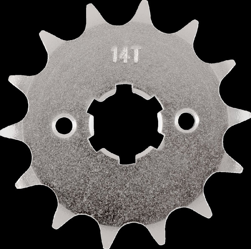 Moose Offroad Hard-parts Front Sprocket - Natural, Countershaft - 428 - D26-4167-14CRMO