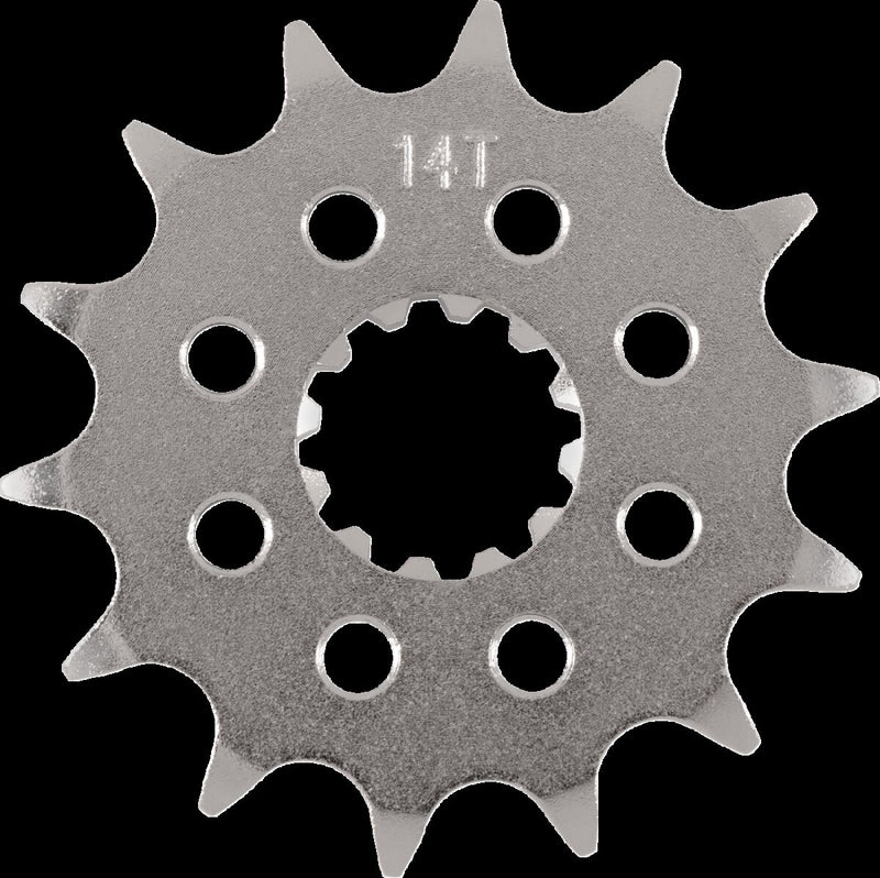 Moose Offroad Hard-parts Front Sprocket - Natural, Countershaft - 428 - D26-51A9-14CRMO