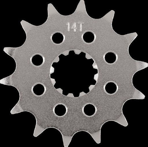 Moose Offroad Hard-parts Front Sprocket - Natural, Countershaft - 428 - D26-51A9-14CRMO