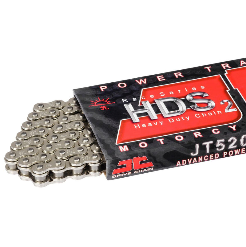 JT Chains HDS Series Drive Chain - 520 - 106 Links - Natural