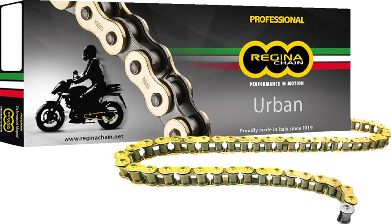 Regina EB-ORO Series Drive Chain - 520 - 114 Links - Gold,  Natural