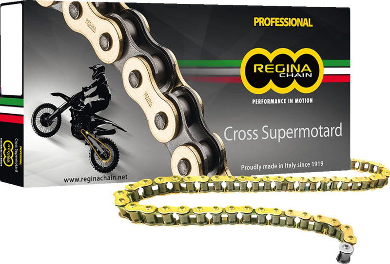 Regina RX Series Drive Chain - 428 - 126 Links - Gold,  Natural