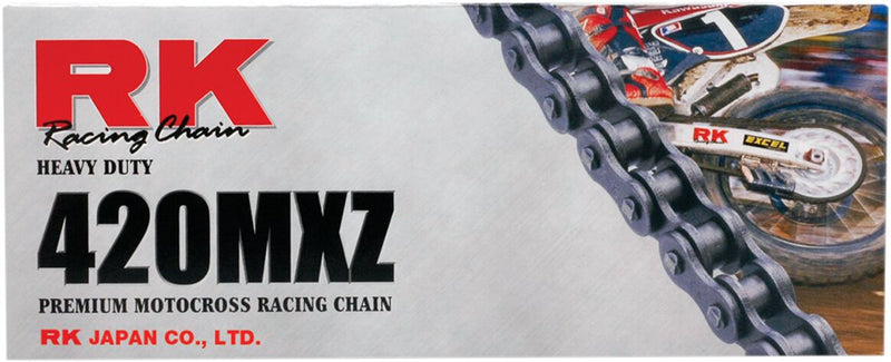 RK MXZ Series Drive Chain - 420 - 120 Links - Natural