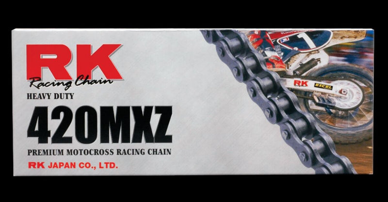 RK MXZ Series Drive Chain - 420 - 132 Links - Natural