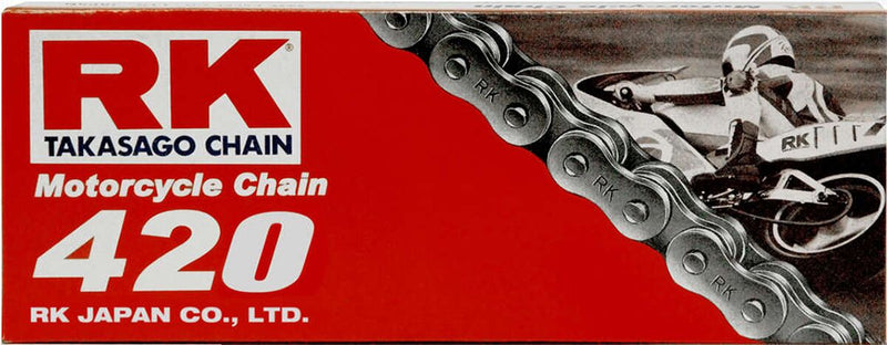 RK Standard Series Drive Chain - 420 - 112 Links - Natural