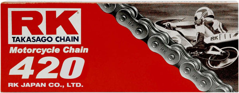 RK Standard Series Drive Chain - 420 - 124 Links - Natural