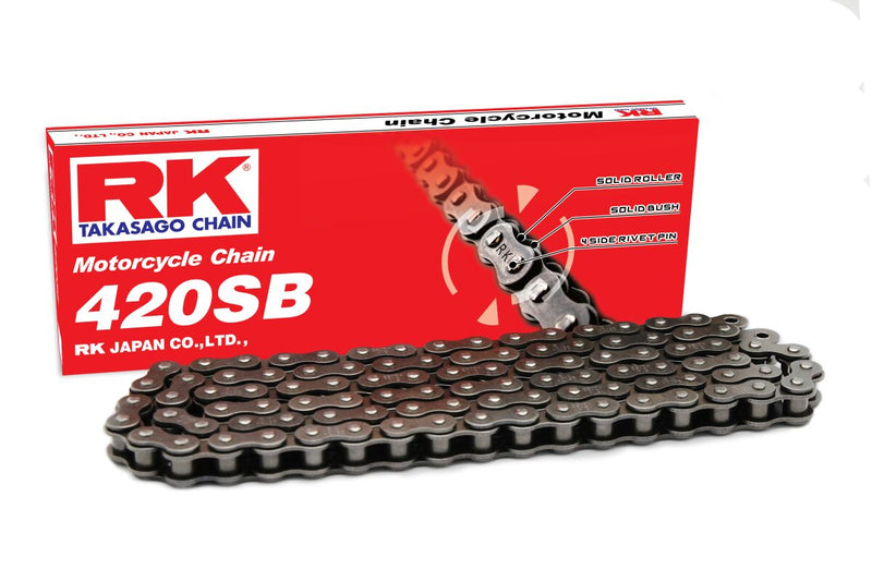 RK Standard Series Drive Chain - 420 - 140 Links - Natural