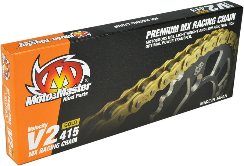 Moto-Master 415 V2 Drive Chain - V2 Series - 130 - Gold