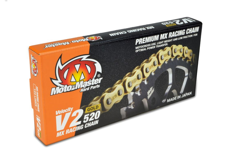 Moto-Master 520 V2 Drive Chain - V2 Series - 120 - Gold
