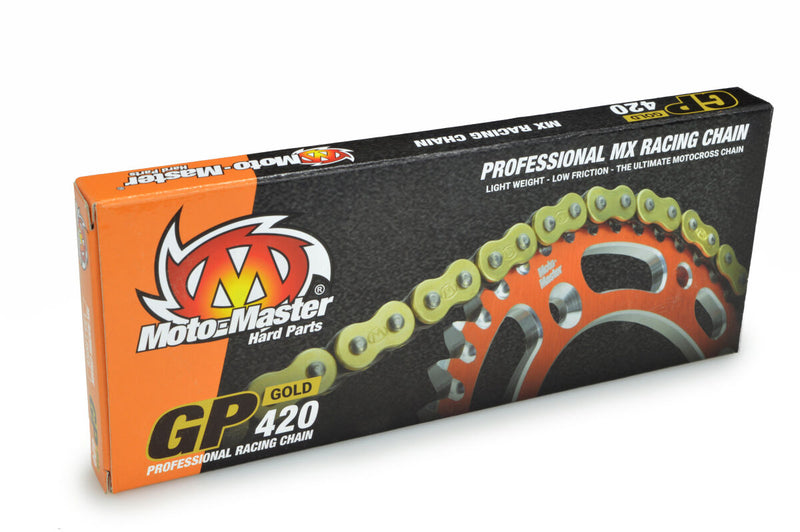 Moto-Master 420 GP Drive Chain - GP Series - 134 - Gold