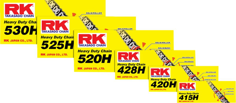 RK Heavy Duty (H) M520H Chain - 100 Links - Natural