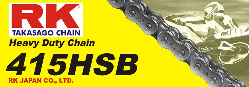 RK 415H Heavy Duty Drive Chain - 102 Links - Natural