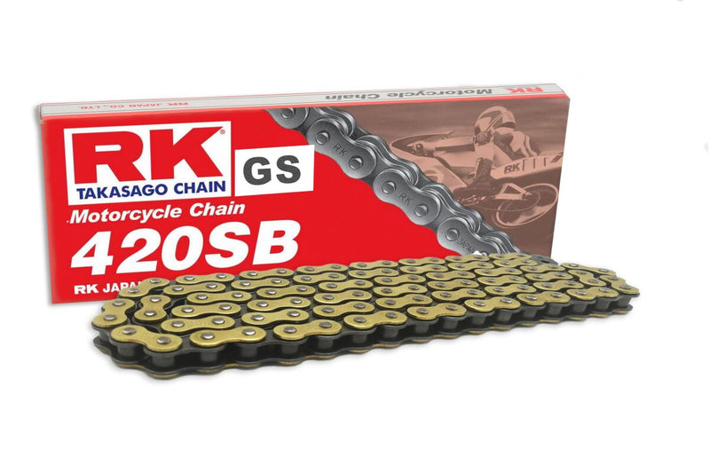 RK Standard Series Drive Chain - 420 - 130 Links - Gold