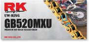 RK 520 MXU Chain - MXU Series, Gold - 114 Links